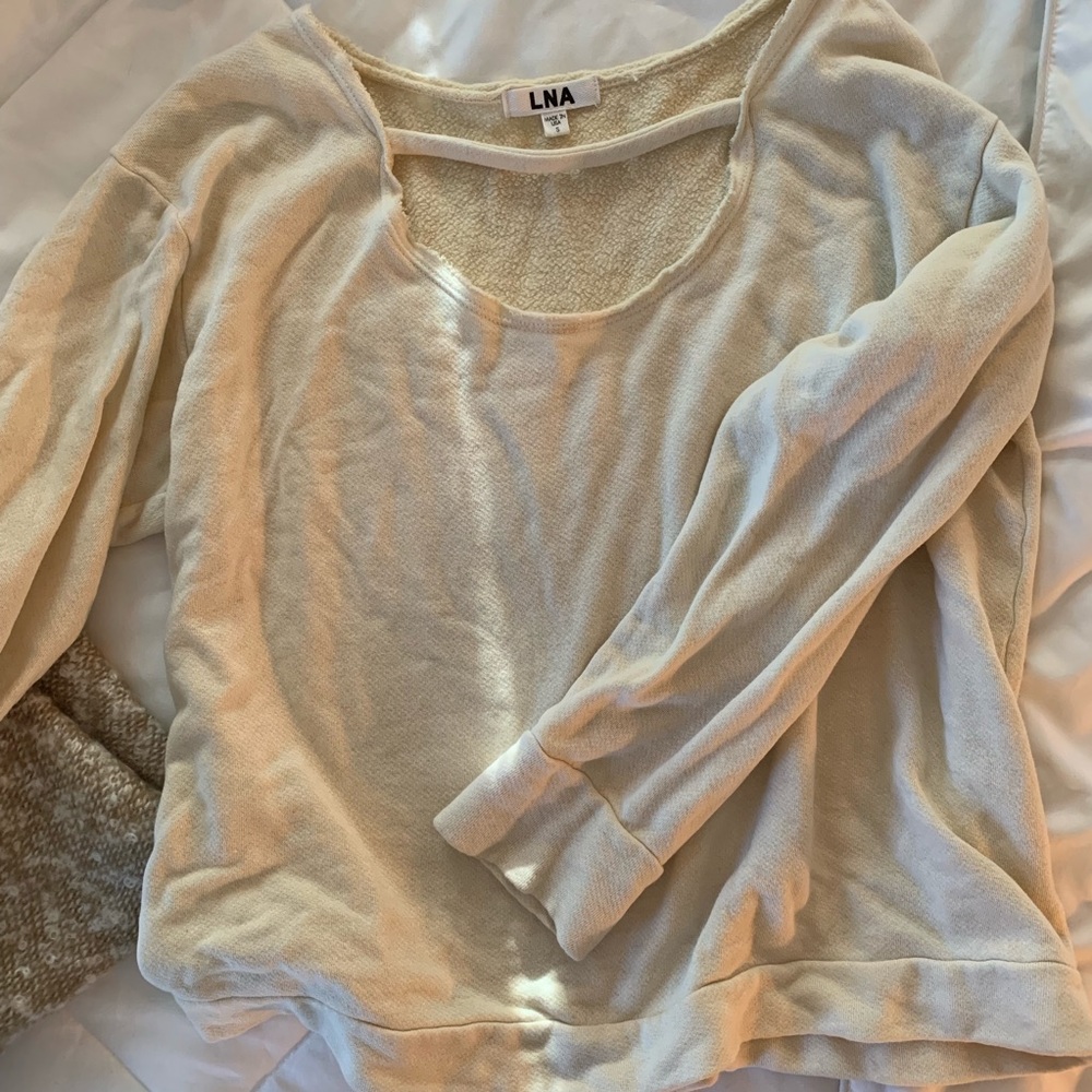 🖤 LNA crew neck sweatshirt S